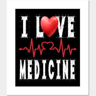 l love medicine Posters and Art